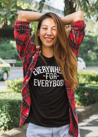 Everywhere For Everybody Adult Capsleeve Tee