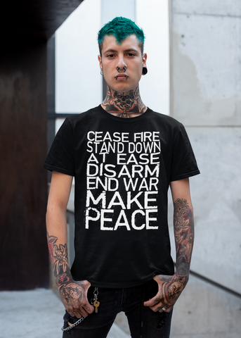 Cease Fire Adult Unisex Crew