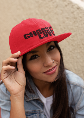 Choose Love Snapback Hat