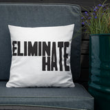 Choose Love + Eliminate Hate Pillow