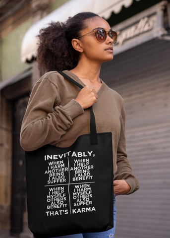 Inevitable Karma Tote Bag