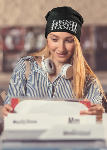 Lend Both Hands Beanie