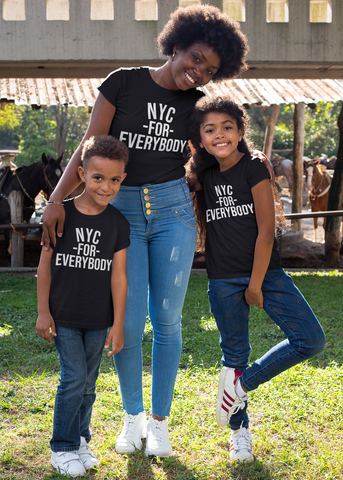 NYC For Everybody Adult Capsleeve Tee