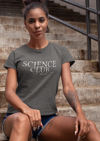 Science Club Adult Capsleeve Tee