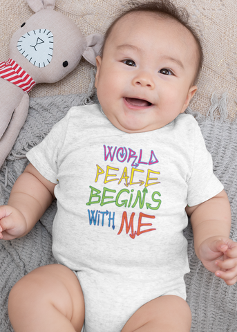 World Peace Baby Onesie