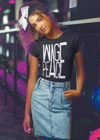 Wage Peace Adult Capsleeve Tee