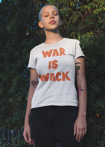 War Is Wack Adult Capsleeve Tee