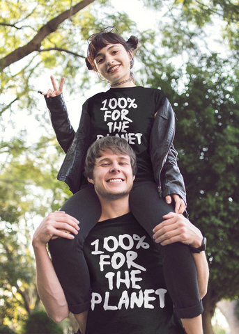 100% for the Planet Adult Unisex Crew