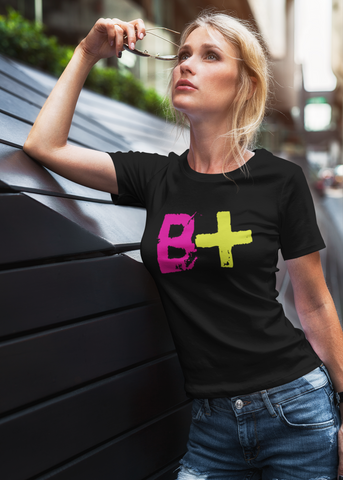 B+ Adult Capsleeve Tee