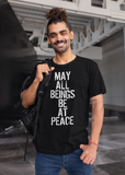 May All Beings Be at Peace Adult Unisex Crew