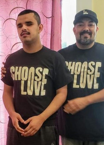 Choose Love Adult Unisex Crew (Black)