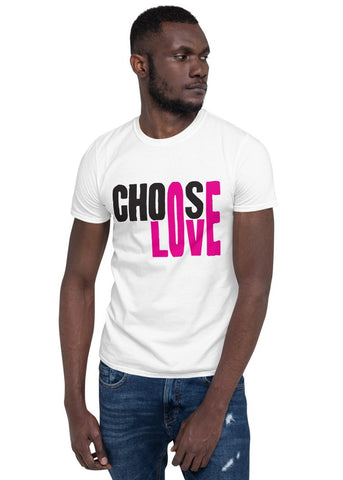 Choose Love Adult Unisex Crew (White)