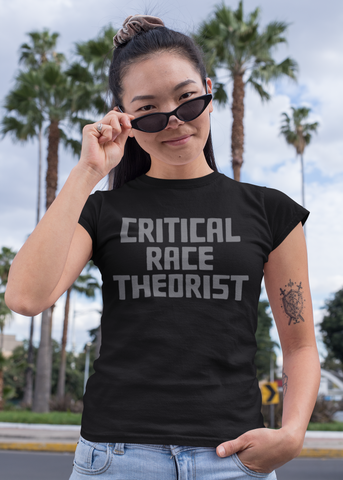 Critical Race Theorist Adult Capsleeve Tee