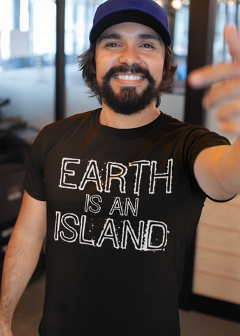 Earth Is An Island Adult Unisex Crew