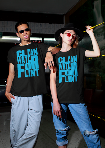 Clean Water For Flint Adult Unisex Crew