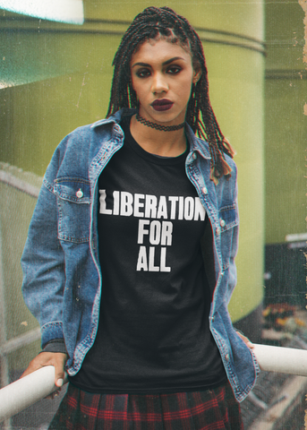 Liberation For All Adult Capsleeve Tee