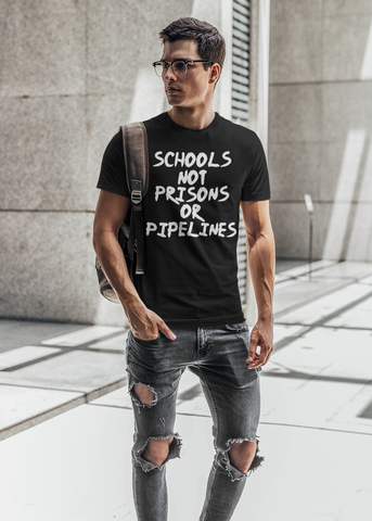 Schools Not Prisons Or Pipelines Adult Unisex Crew