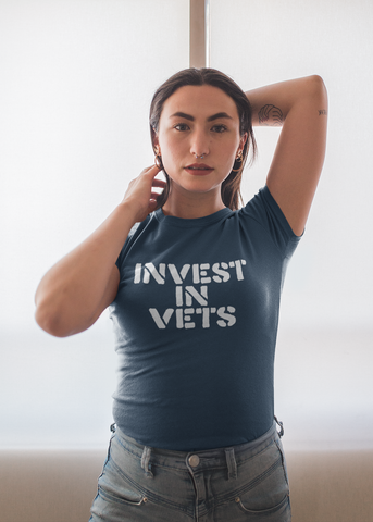 Invest In Vets Adult Capsleeve Tee